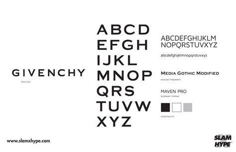 givenchy font name